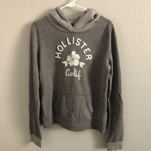 Hollister grey hoodie